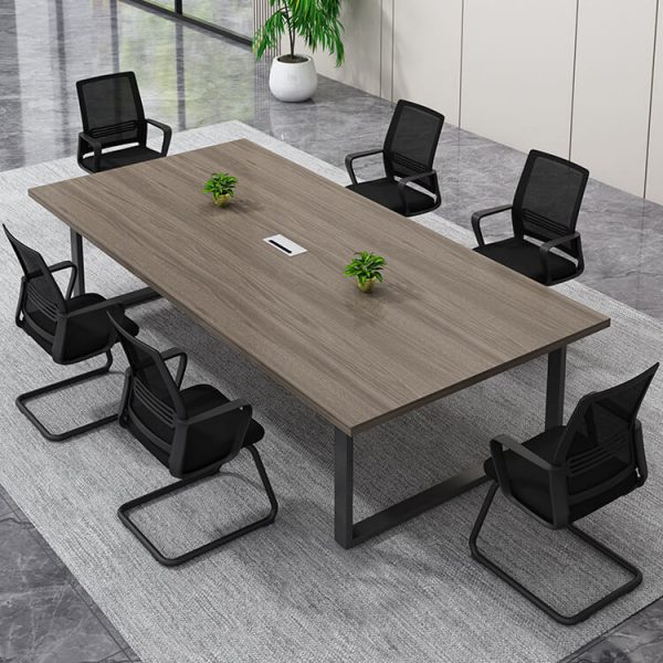 Bàn họp chân sắt -BHVP46