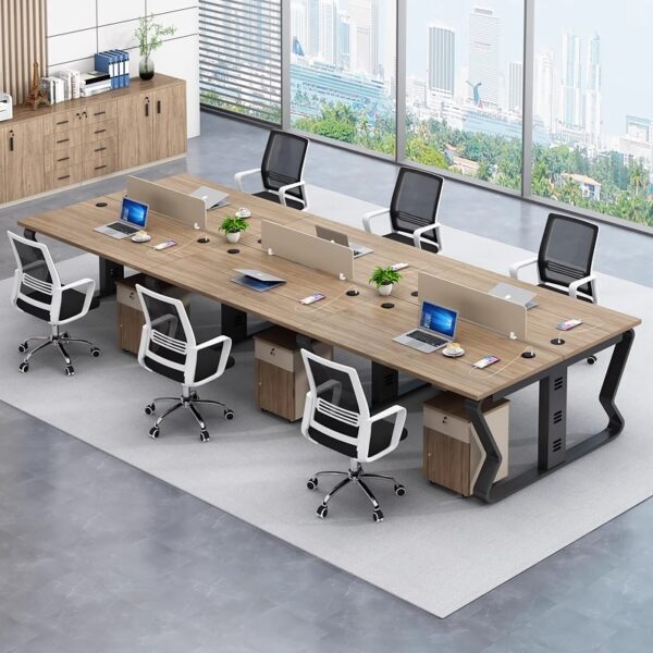 Cụm Bàn 6 Module MDF-CBNV11