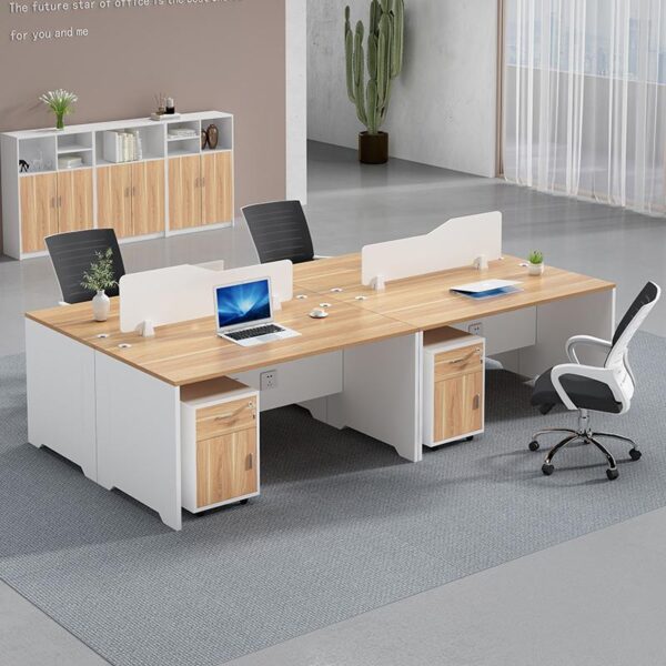 Cụm Bàn Làm Việc 4 Người-CBNV30