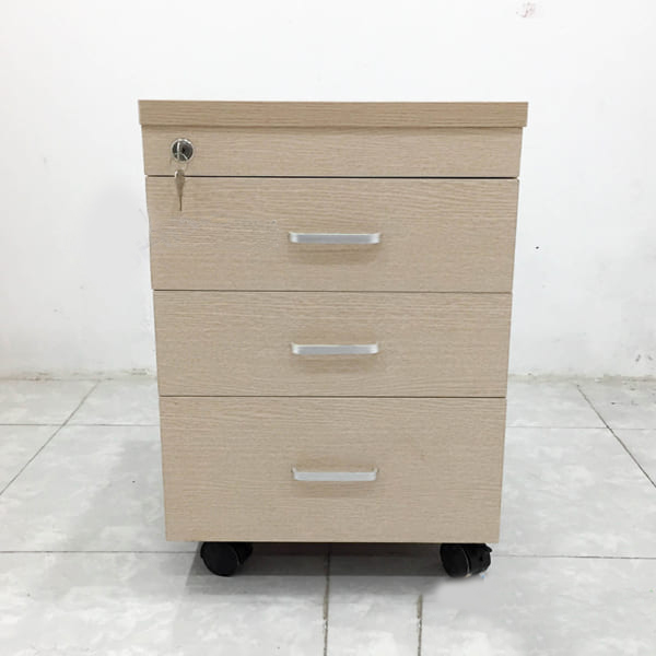 Hộc Tủ Di Động 3 Ngăn Kéo-TDD08