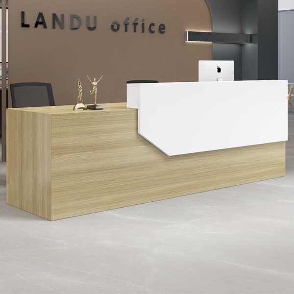 Quầy Lễ Tân MDF Safe-QLT07